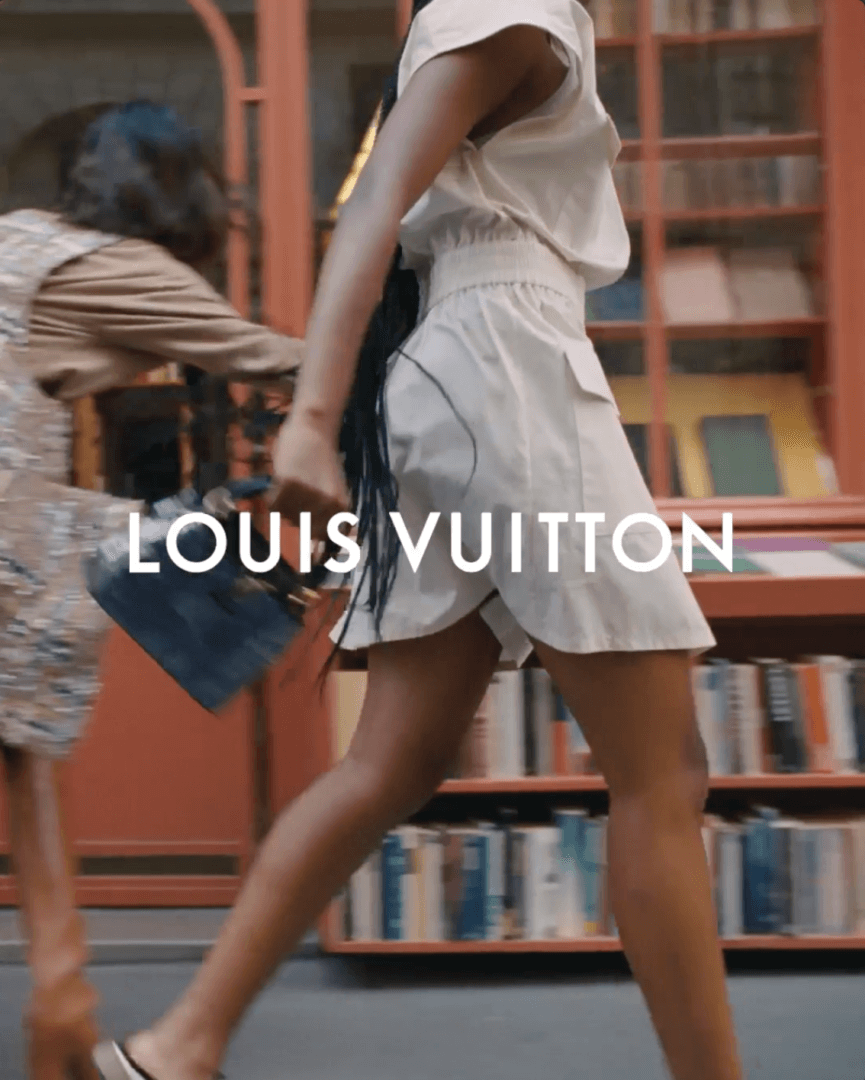 Liya Kebede Models Louis Vuitton Capucines Handbags Collection